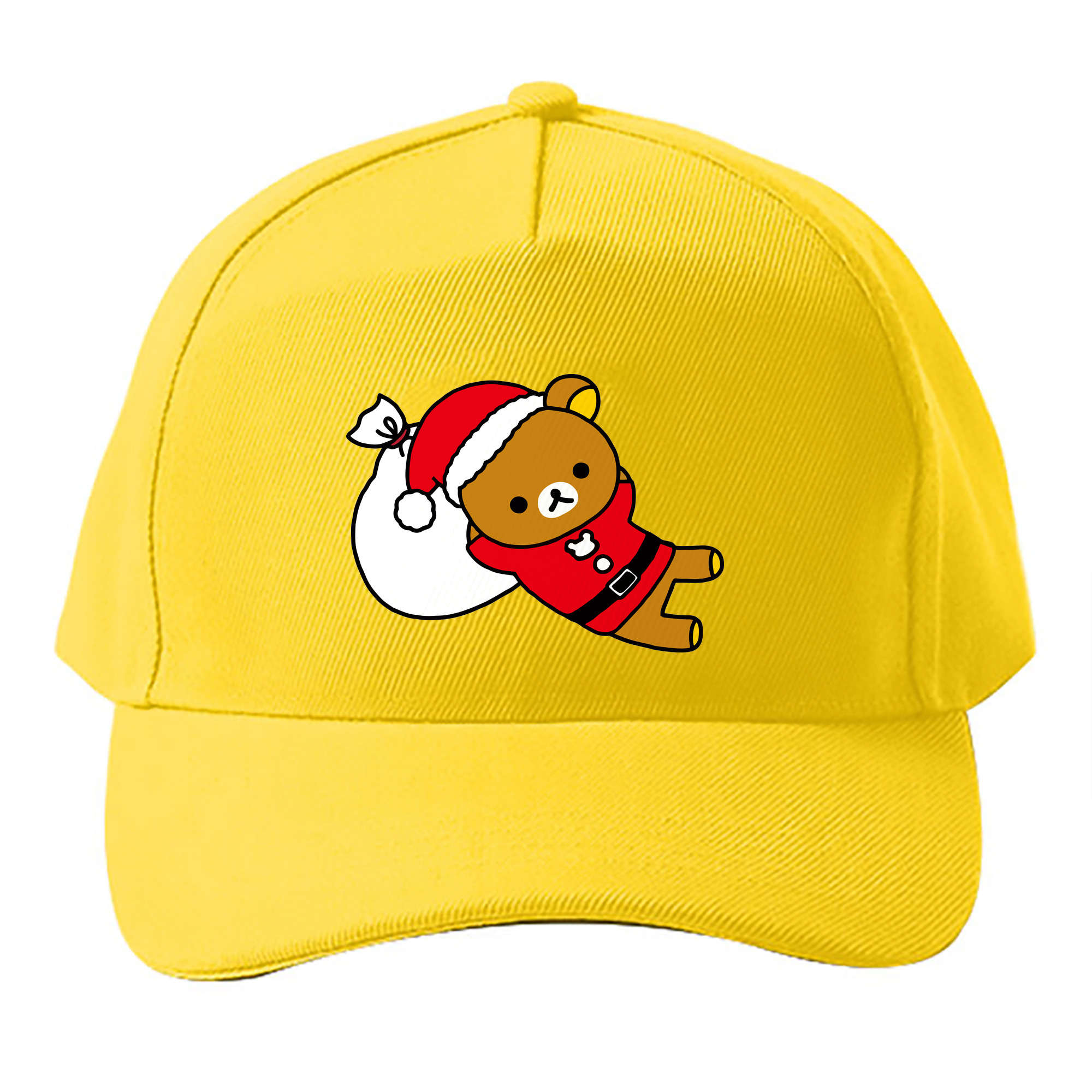 （画像用） リラックマ リラックマ キイロイトリ Rilakkuma Korilakkuma Kiiroitori ベースボールキャップ 綿100％ 男女兼用 帽子 スポーツ
